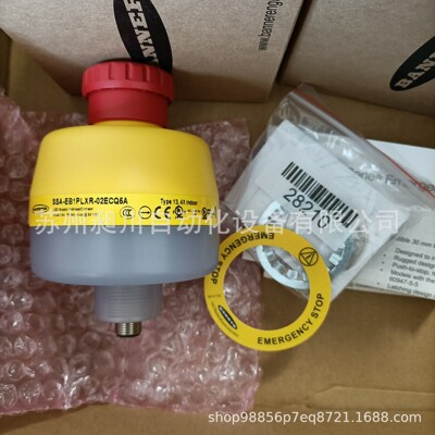 美国BANNER邦纳SSA-EB1PLXR-02ECQ5A 急停按钮开关全新原装正品现