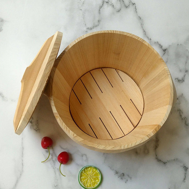 蒸饭木桶木桶蒸饭家用饭蒸木桶木蒸饭桶蒸桶蒸饭的蒸子饭木桶蒸笼