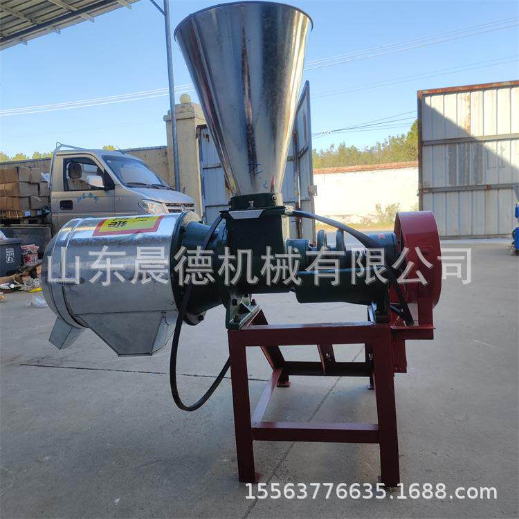 粮食锥形磨面机三相电苞米脱皮打粉小麦去皮打面机
