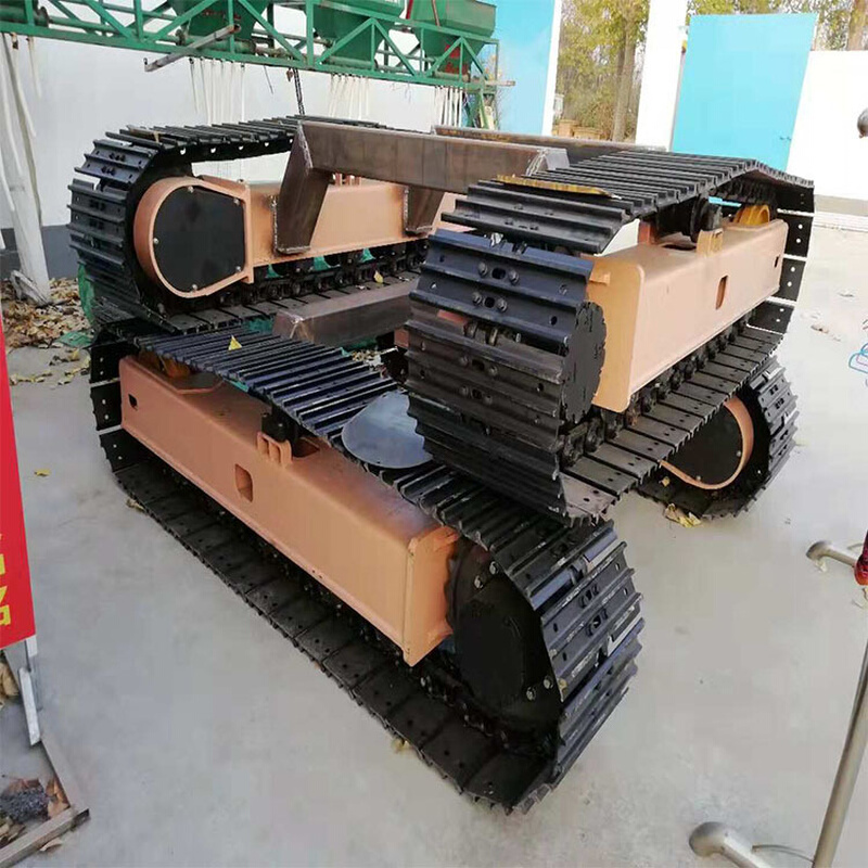 辰旺橡胶履带底盘 现货供应新款履带底盘 质量保证履带底盘