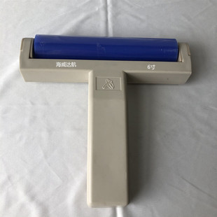 硅胶除尘滚轮防静电胶辊丝印OCA PCB矽胶除尘滚轮手动粘尘工具