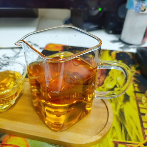 耐热玻璃公道杯方形茶海分u茶分酒器可明火加热功夫茶道茶具配件