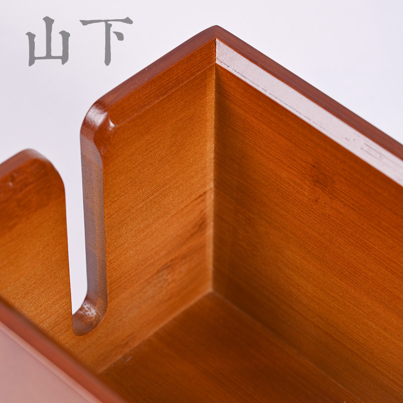 竹制茶室桌c面纸巾盒客厅茶几创意餐巾纸抽盒家用环保抽纸盒子简