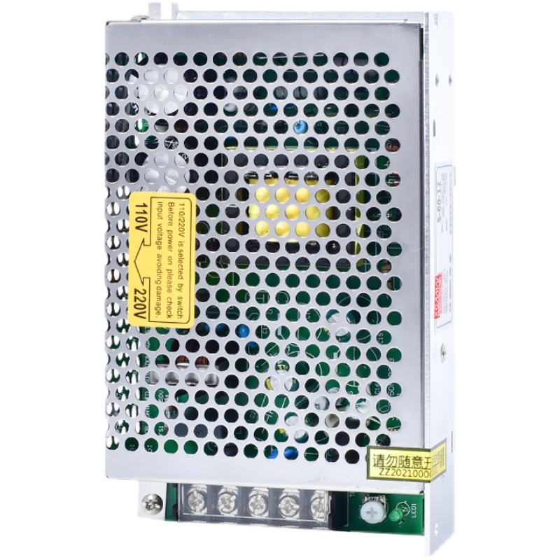 明伟60W12V5A开关电源双组直流输出电源S-60-1J2/5V12V15V24V48V