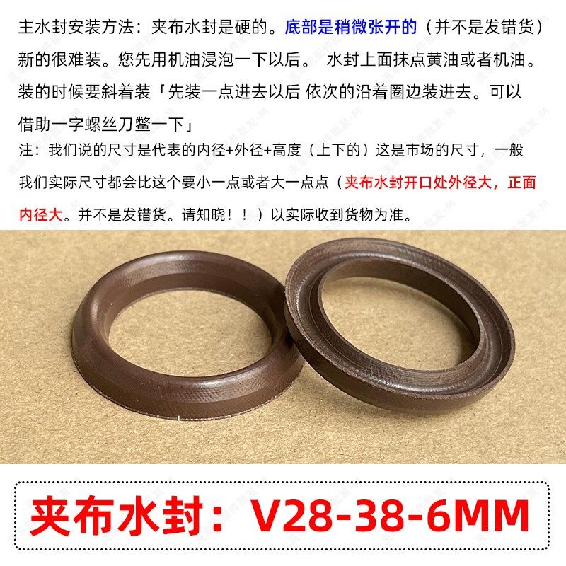 超高压清洗机1814/1812洗车机泵F头柱塞夹布水封活塞主副帆布耐压,汽车用品/电子/清洗/改装,洗车水枪,淘宝优惠券,粉丝福利购,淘宝优惠卷