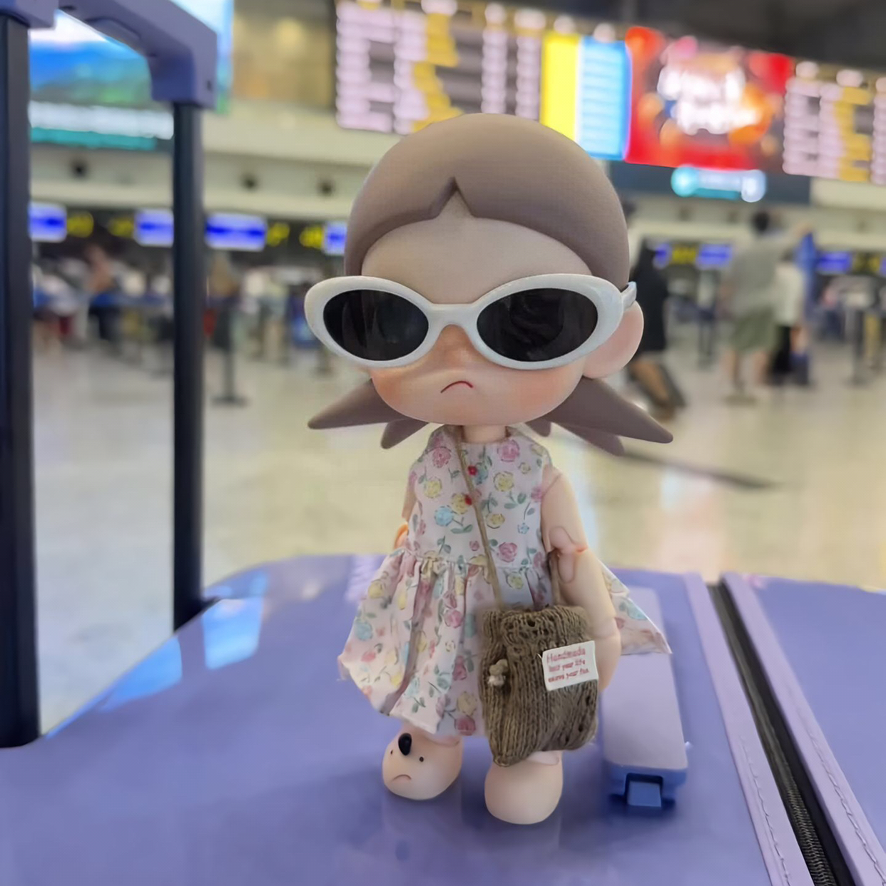 可爱BJD1/8分ob22小布嘎子姐衣服向往之处娃衣molly可动人偶