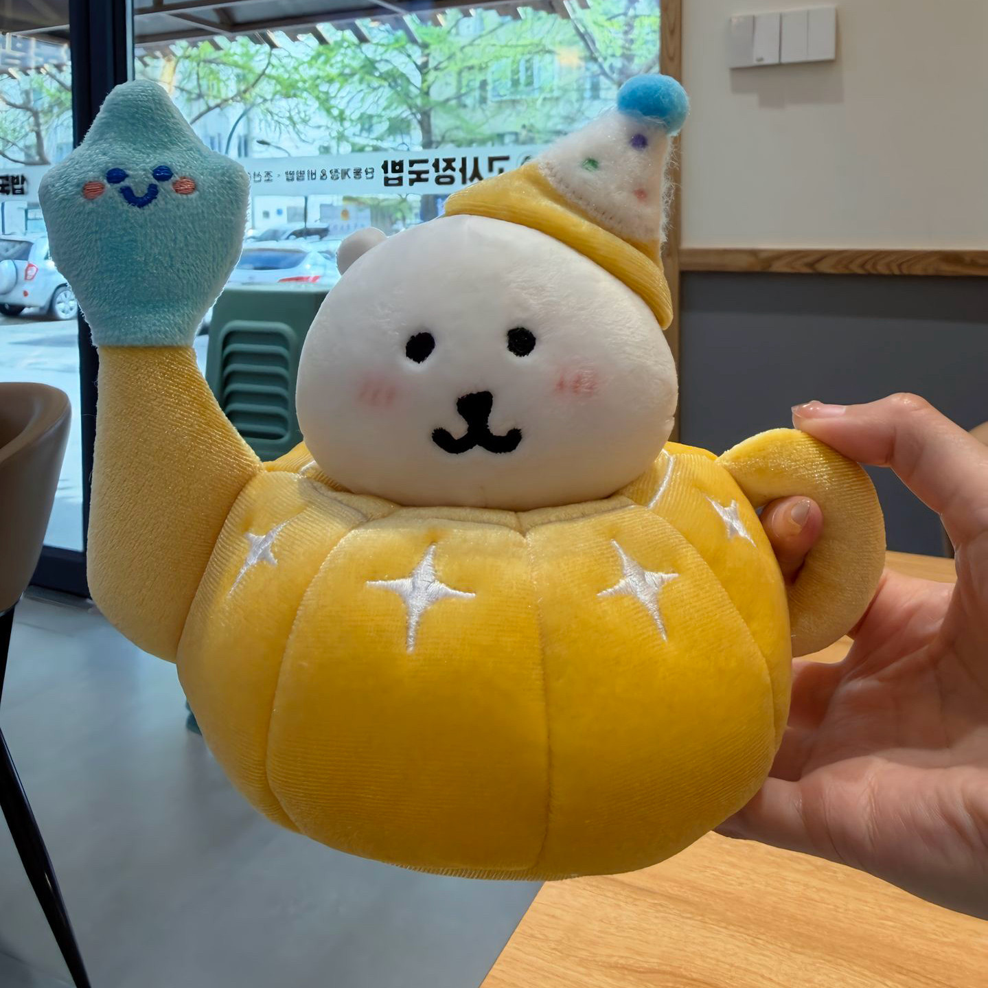 可爱摆件棉花娃娃新款阿拉丁神灯毛绒小熊玩偶公仔装饰送生日礼物