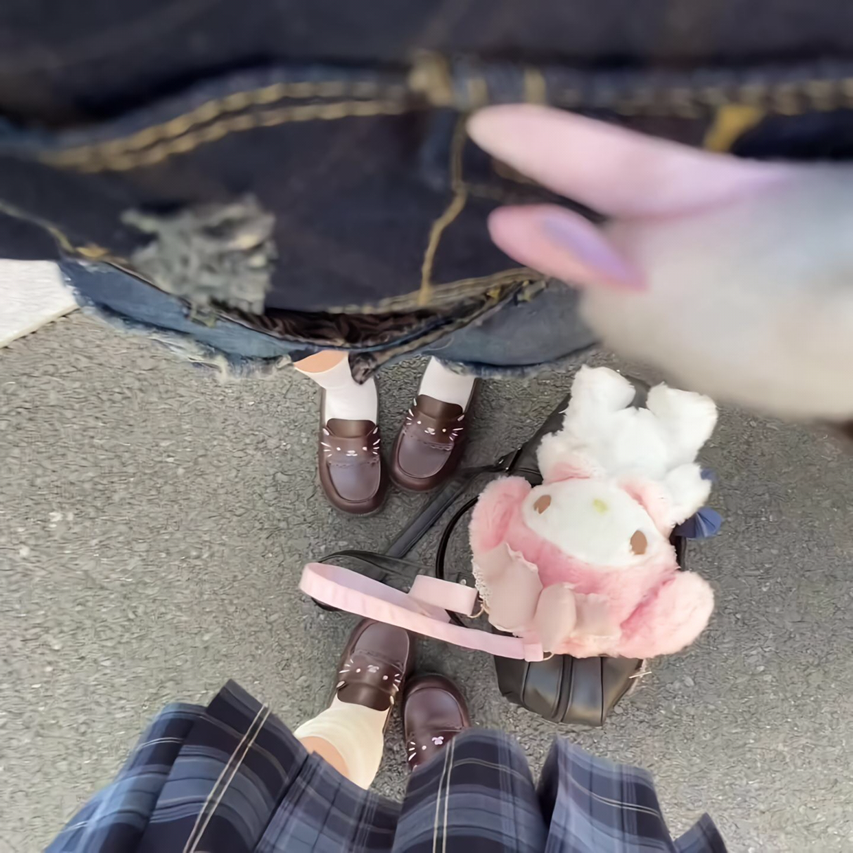 jk制服鞋赫本风学院小皮鞋女动物派对波特比学院lolita鞋