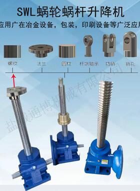 SWLD5-1A-1300FZ升降丝杆电机1.5kw行程1300mm