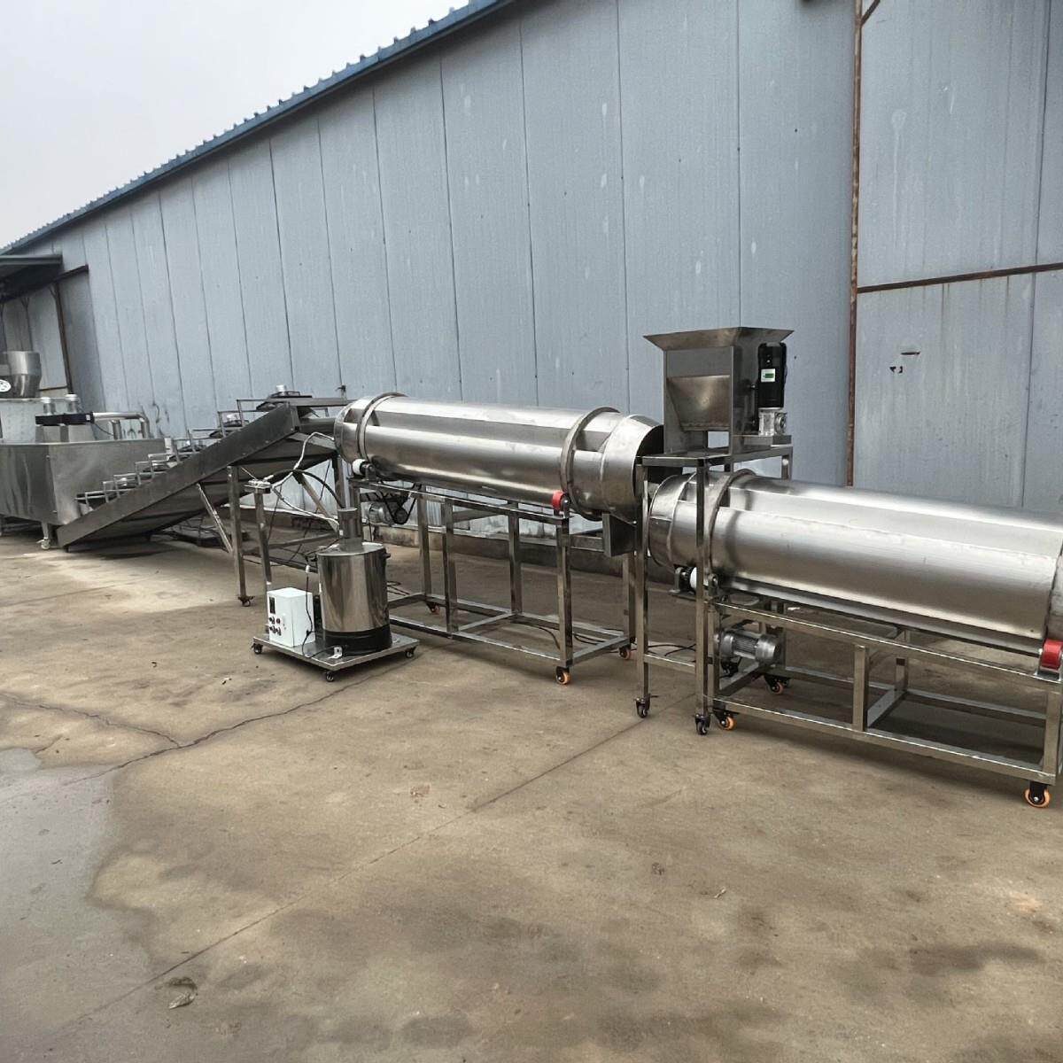 饲料膨机全自动水鱼产养AXZ殖漂浮料虾蟹颗粒机化小型宠饵物狗粮