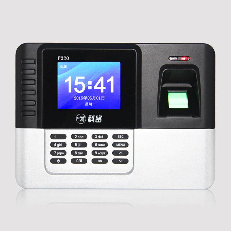 密F320指65考勤科机 指纹签到纹机 网络勤考机 U盘下载 实体