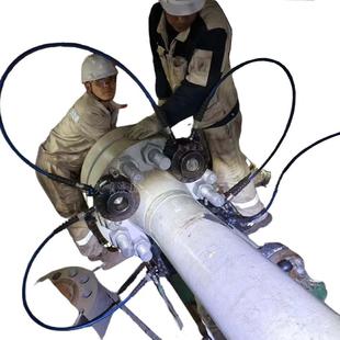 拆卸地角螺栓拉伸器一机多拉头液压螺母拉伸器拆卸预紧锈蚀螺丝母