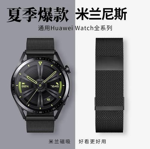 适用华为gt5pro表带磁吸冰凉款