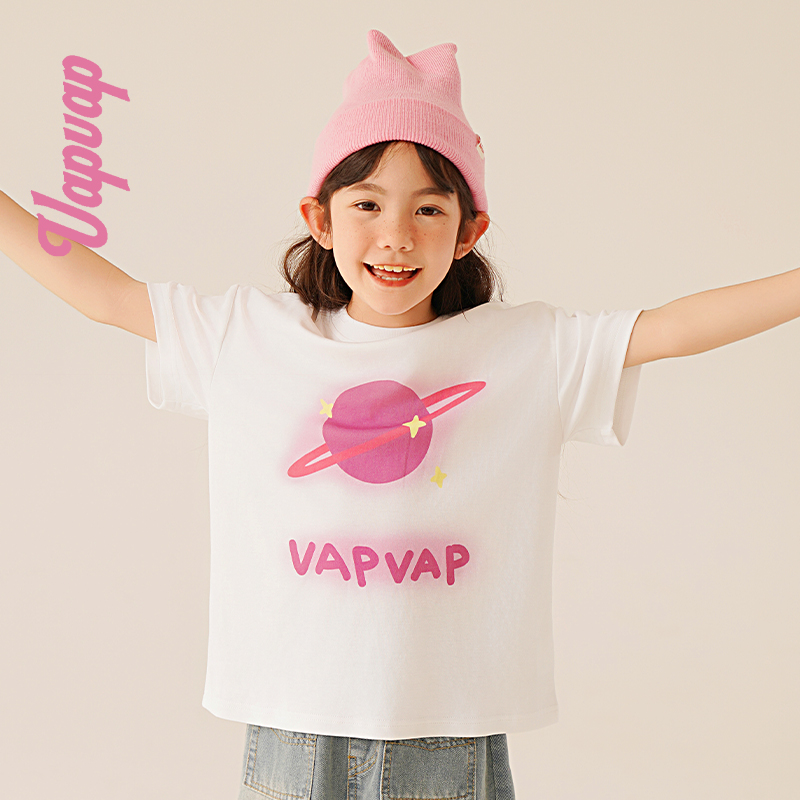 歪普歪普圆领休闲短袖T恤