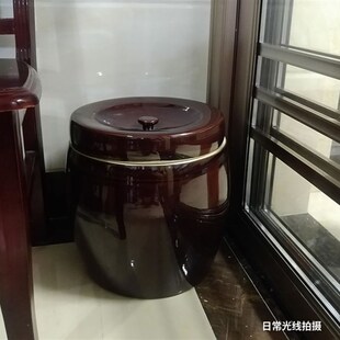 特大号陶瓷酒缸腌菜水缸发酵酒瓶储物罐J耐热猪油罐辣椒泡菜坛子