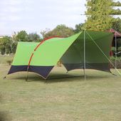 天幕帐篷户外防暴雨p加厚家庭野餐沙滩遮阳棚野营哈比烧烤凉棚