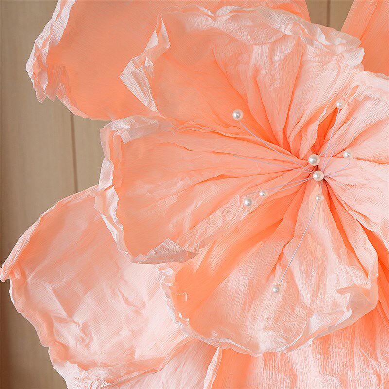 结婚装饰a纸鸢花立柱超大纸花路引喜字婚房布置客厅场景订婚礼摆