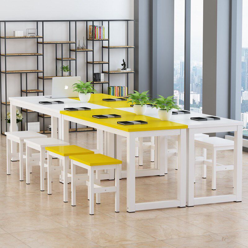 小学幼儿园课桌椅画室绘s画桌美术桌少儿辅导班培训桌手工学习桌