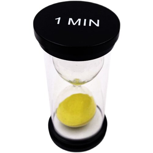 黑盖塑料沙漏泡茶20/30秒计时器1/2/3/5/10分S钟儿童学生时间教具
