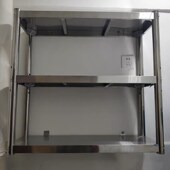 厨房不锈钢挂墙上置物架收纳整z理架上墙吊架调味架收纳架饭店货