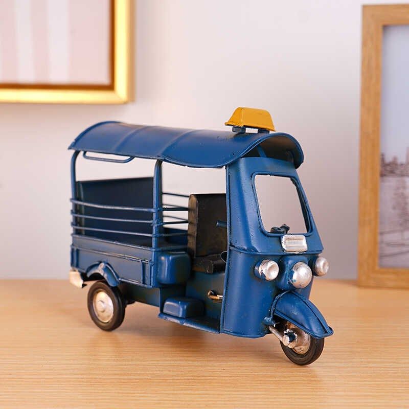 铁艺工艺品三轮车复古道具怀旧老式摆件高级感小众装W饰品桌面陈,家居饰品,桌面摆件,淘宝优惠券,粉丝福利购,淘宝优惠卷