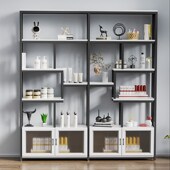 商用展示架美甲化妆品展柜多层置物架落地产品陈S列架样品摆件货