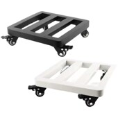 可移动托盘万向轮花盆底座承重物A金属铁艺长方形家具置物架滑轮