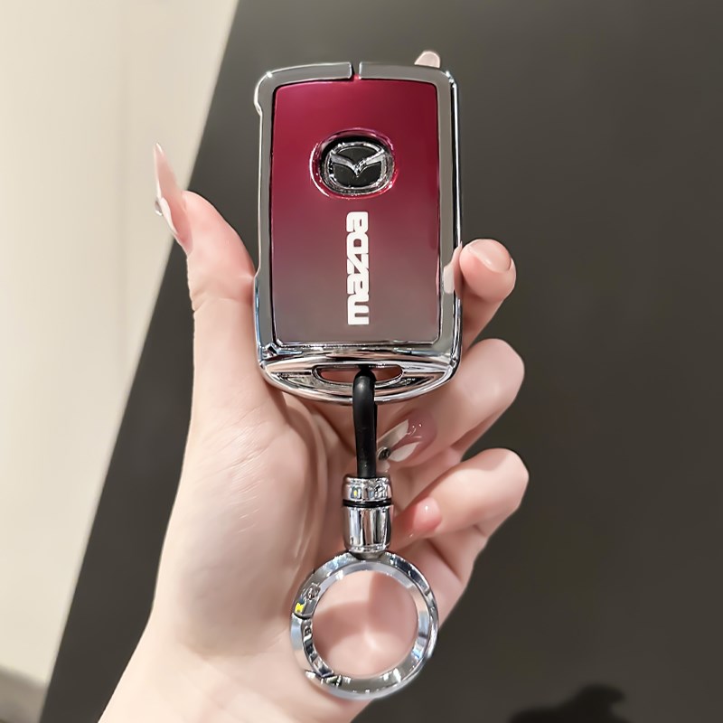 马自达cx4钥匙套cx5马自达6昂克赛拉3阿特N兹6睿翼7扣cx9壳男