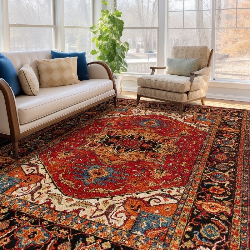 子凡/轻奢美式j客厅书房地毯欧式复古卧室沙发圈绒毛毯防滑耐磨垫,居家布艺,地毯,淘宝优惠券,粉丝福利购,淘宝优惠卷