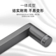 淋浴房玻璃门把手枪灰色方管304不锈钢L型移门T推拉门浴室大拉手