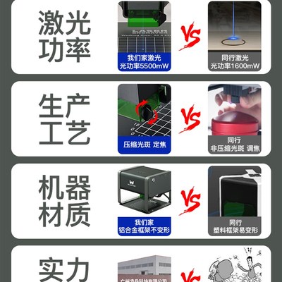 微型激光雕刻机不锈钢打p刻刻字机全自动小型可携式台式家用打印D