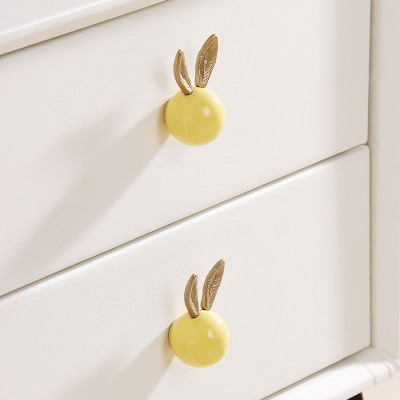 可爱女儿房拉手高端定制现代简约衣柜门橱柜子抽屉女孩小把手