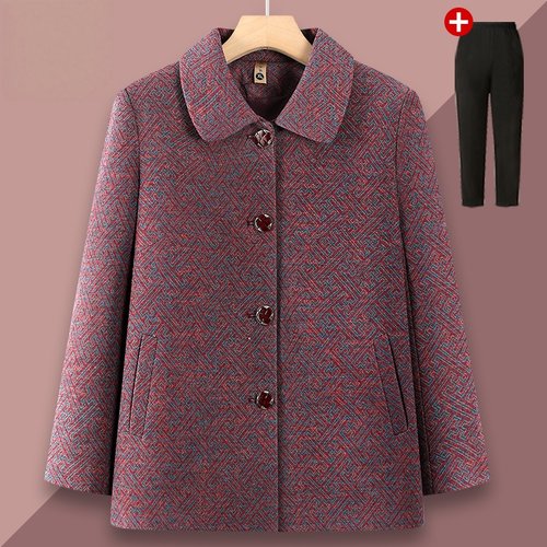 宽松型60周岁以上时尚优雅套装XL