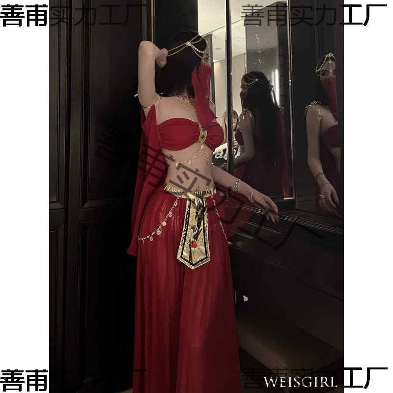 weisgirl西域舞姬埃及艳后肚皮舞阿拉丁希腊女神异域风情服装