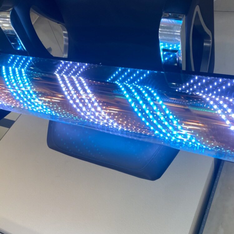 理发店门头LED旋转防水转灯