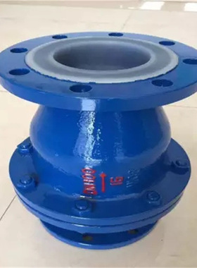 H42F46-16C DN250铸钢衬PTFE四氟立式止回阀-升降式四氟止回阀