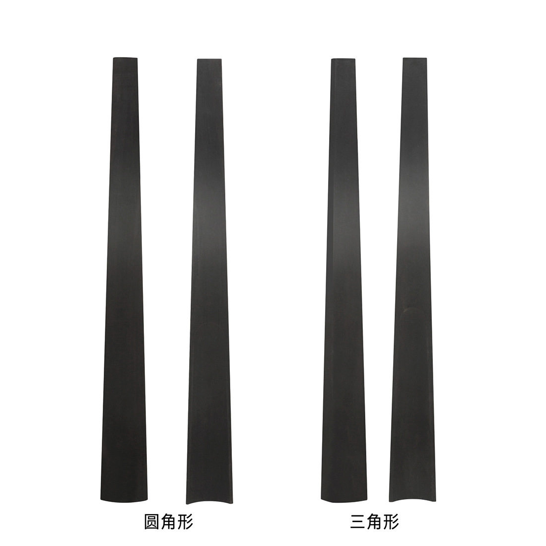 厂家批发大提琴乌木指板4/4大提琴配件三角形圆形指板坚硬耐磨