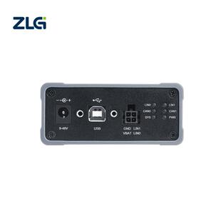 LG致远电子 周功US分B转ZC1AN立FD接口卡 CAN盒CAN总线析USBCANFD