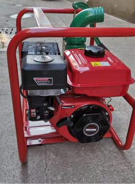 汽油框架离心泵  3寸汽抽油灌泥溉泵无堵塞河VAE沙浆水机