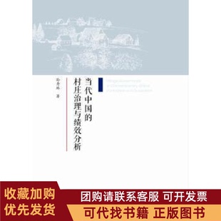 正版图书 当代中国的村庄治理与绩效分析孙秀林广西师范大学出版社