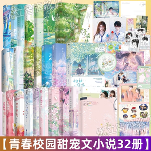 【青春校园甜宠文小说32册】她的小梨涡+草莓印全2册+暗格里的秘密全2册+等风热吻你 白日梦我 心跳引擎夏天无从抵赖 没有人像你别