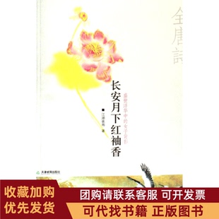 正版图书 长安月下红袖香盛世浮华中的女子背影江湖夜雨天津教育出版社