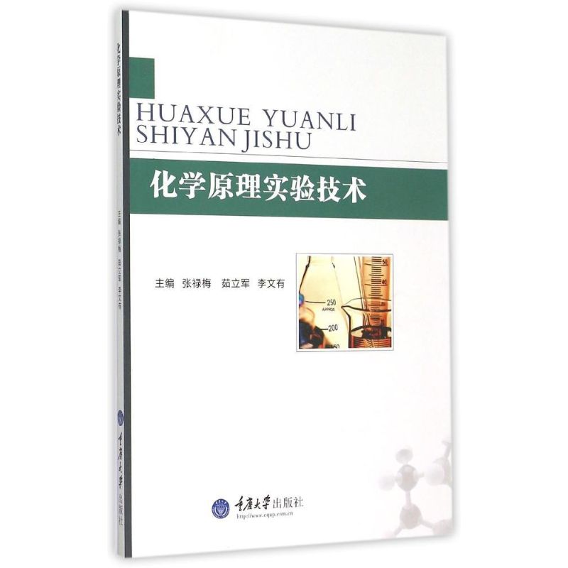 正版图书化学原理实验技术张禄梅重庆大学出版社