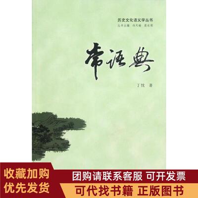 正版图书 常语典丁忱武汉大学出版社