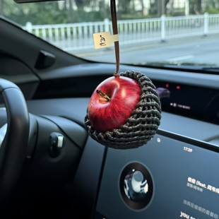 马年装饰挂件2026年新款汽车挂饰背包钥匙扣挂件仿真苹果新年礼物