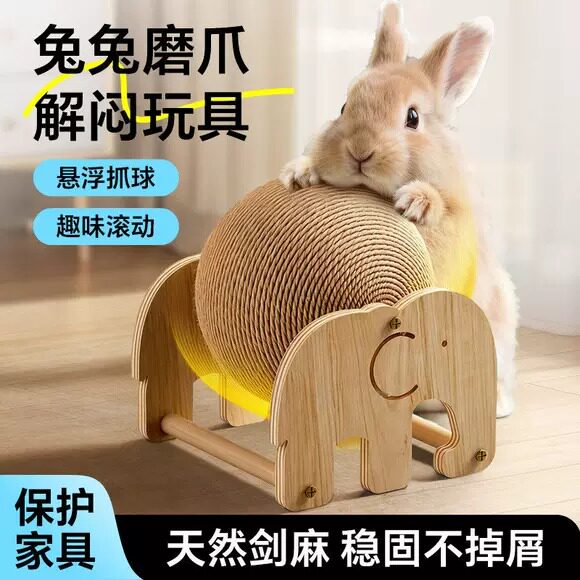 兔子玩具解闷侏儒兔宠物荷兰猪