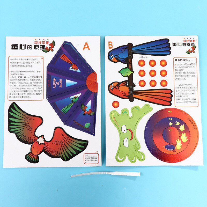 平衡鸟 手工DIY科技小制作重心力物理科学实验益智小发明直销E134