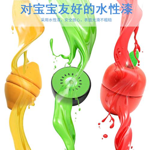 木制水果蔬菜切切乐儿童仿真过家家玩具切切看厨房套装B742