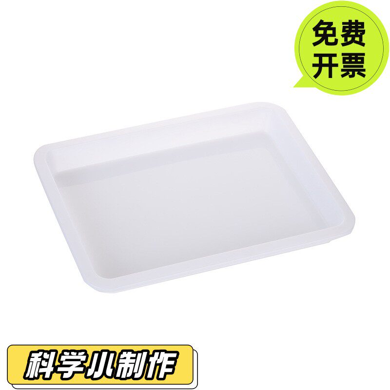 加厚塑料凉菜盘方盘冰盘长方形点心托盘幼儿园凉菜冰冻饺子盘糕盘