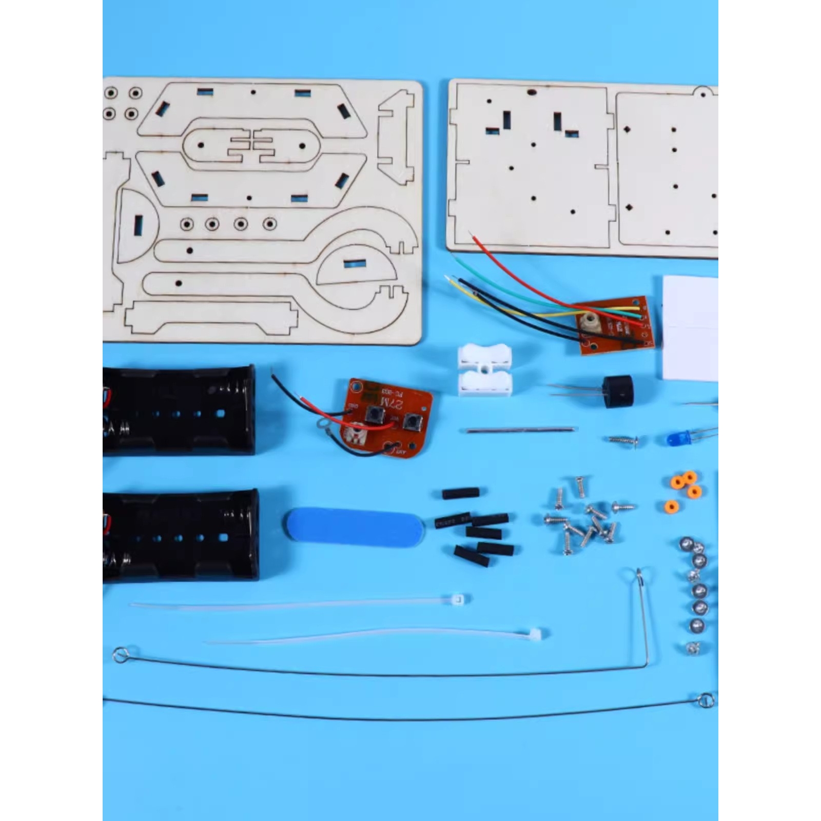 无线电报机科学实验学生diy创客科技制作小发明手工材料stem玩具